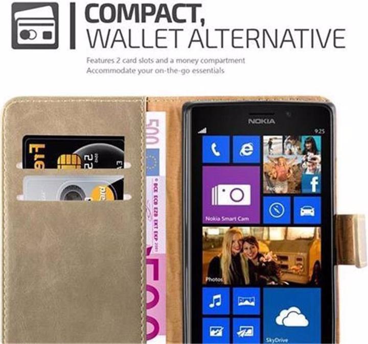 Produktbild Cadorabo Book Luxury Cover (Nokia Lumia 925)