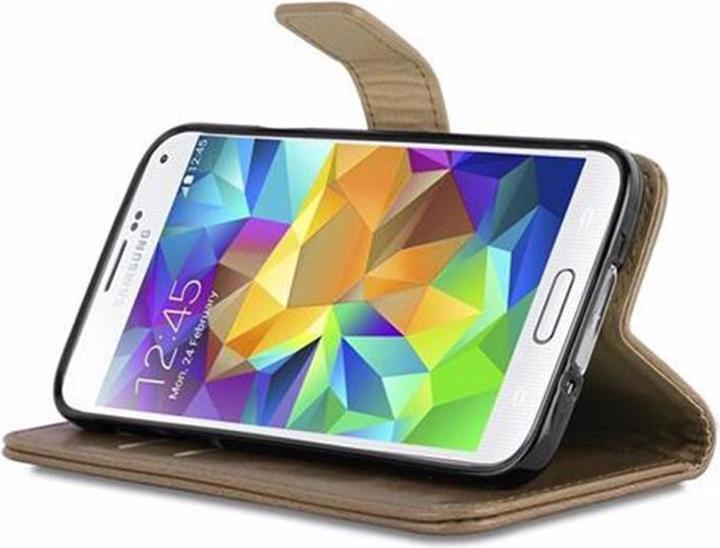 Produktbild Cadorabo Book Luxury Cover (Samsung Galaxy S5, Samsung Galaxy S5 Neo)