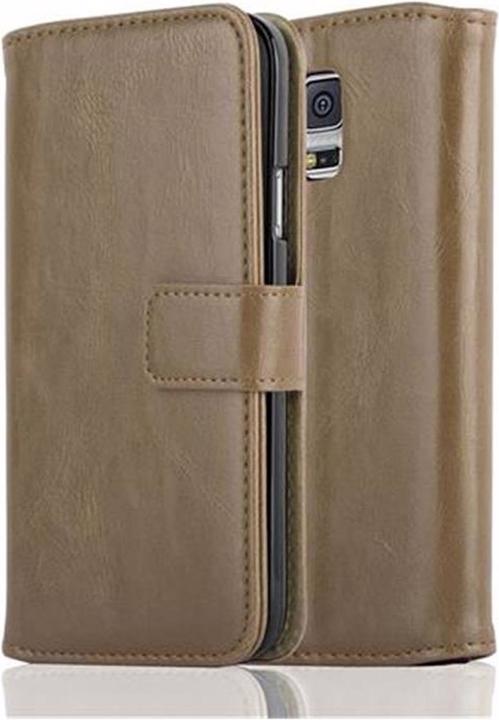 Produktbild Cadorabo Book Luxury Cover (Samsung Galaxy S5, Samsung Galaxy S5 Neo)