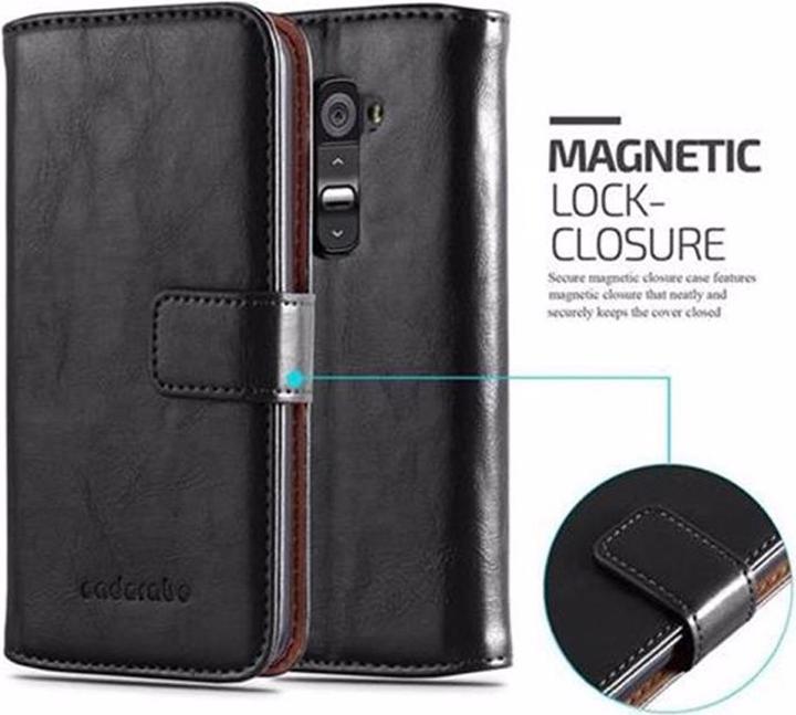 Produktbild Cadorabo Book Luxury Cover (LG G2)