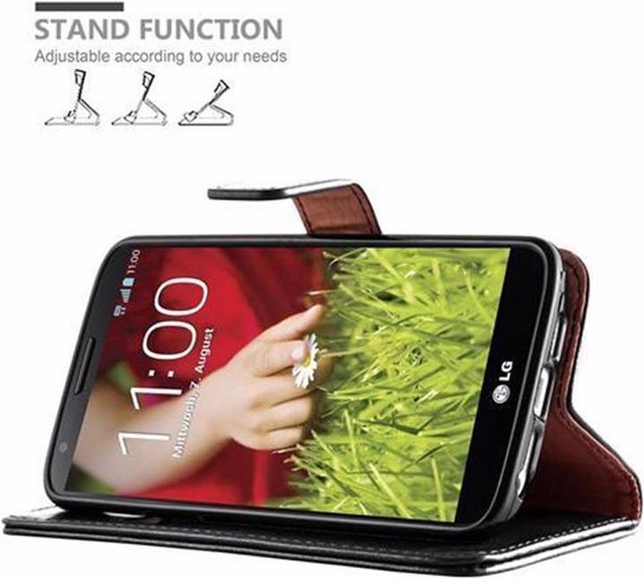 Produktbild Cadorabo Book Luxury Cover (LG G2)