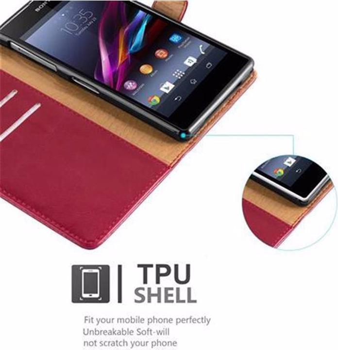 Produktbild Cadorabo Book Luxury Cover (Sony Xperia Z1)