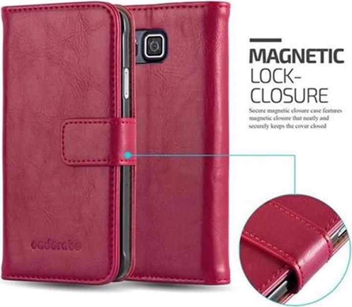 Produktbild Cadorabo Book Luxury Cover (Samsung Galaxy Alpha)