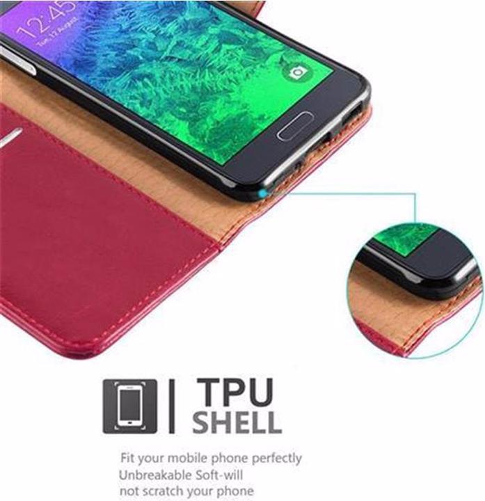 Produktbild Cadorabo Book Luxury Cover (Samsung Galaxy Alpha)