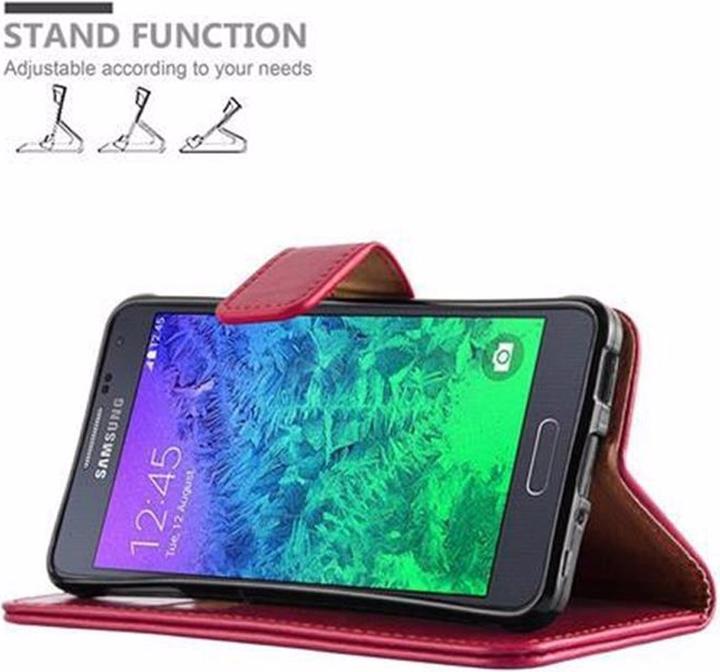 Produktbild Cadorabo Book Luxury Cover (Samsung Galaxy Alpha)