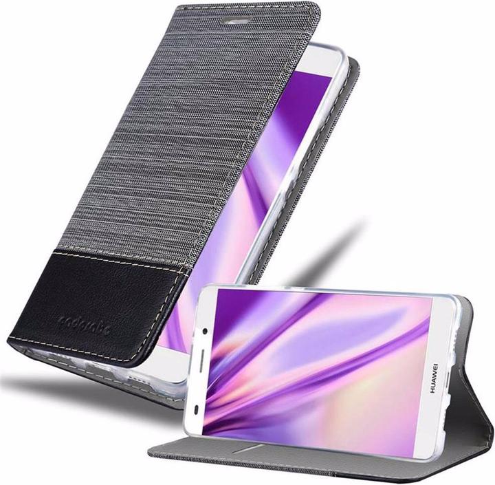 Actual product image Cadorabo Book Jeans Optics Cover (Huawei P8 Lite)