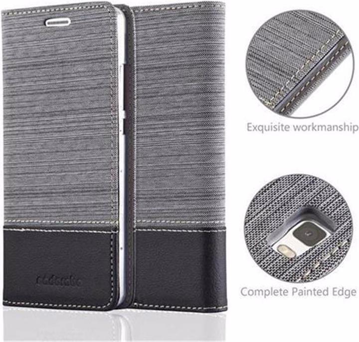 Actual product image Cadorabo Book Jeans Optics Cover (Huawei P8 Lite)
