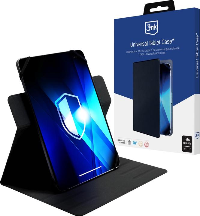 Actual product image 3MK Universal Tablet Case Universal Tablet Case 9-11 - black (Universal)