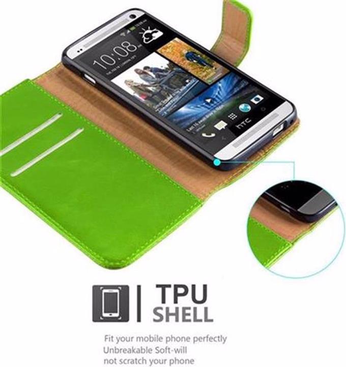 Produktbild Cadorabo Book Luxury Cover (HTC One M7)