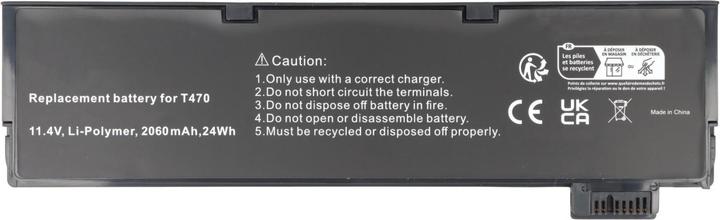Actual product image AccuCell Battery Lenovo Thinkpad T470, T480, T570, 01AV490, 01AV492, SB10K97563 (2060 mAh)