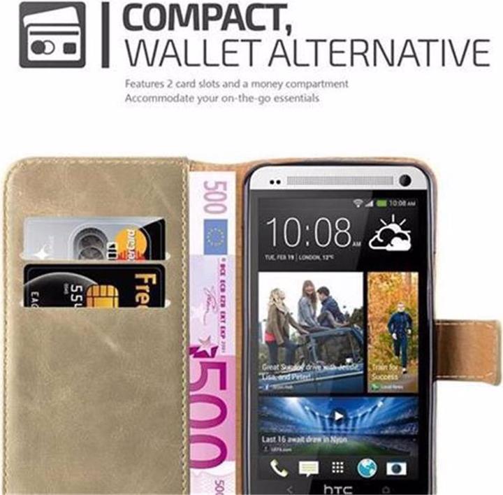 Produktbild Cadorabo Book Luxury Cover (HTC One M7)