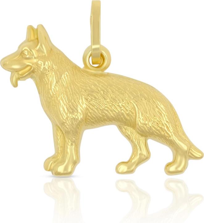Muau Schäferhund (750/18 K Gold)