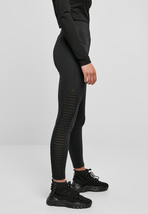 Actual product image Urban Classics Ladies Highwaist Biker Tech Mesh Leggings (XL)