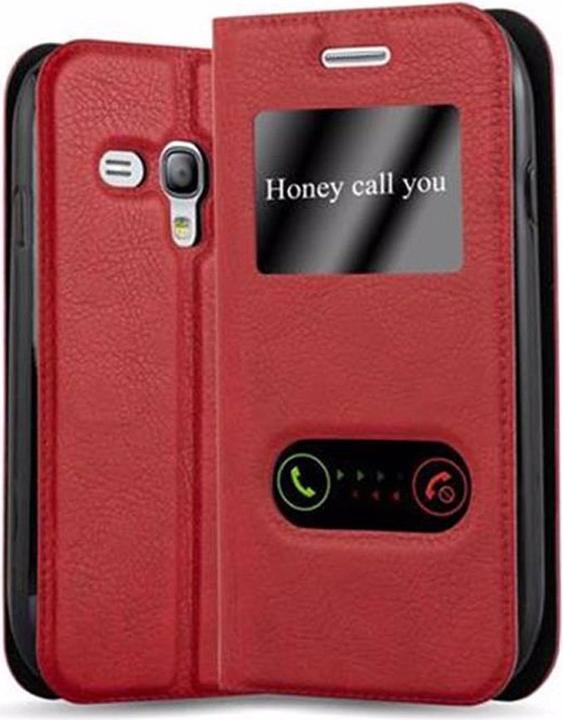 Actual product image Cadorabo Book with View double window cover (Samsung Galaxy S3 Mini)