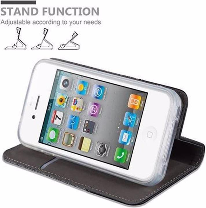 Actual product image Cadorabo Book Jeans Optics Cover (Apple iPhone 4)