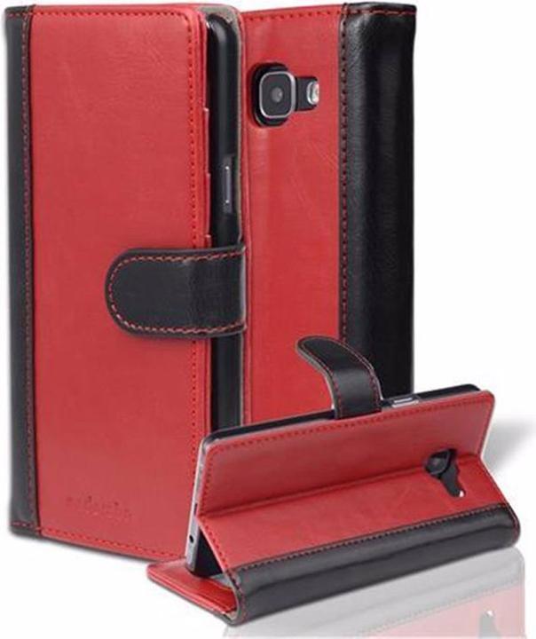 Actual product image Cadorabo Book two color stripe cover (Samsung Galaxy A5 (2016))