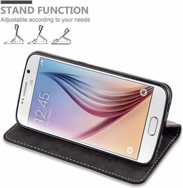 Productafbeelding Cadorabo Boek X Portemonnee Hoesje (Samsung Galaxy S6)