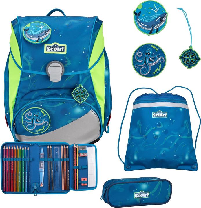 Scout Alpha Movie Star Schulranzen-Set 5-teilig (25 l)