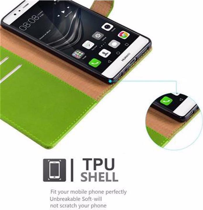 Produktbild Cadorabo Book Luxury Cover (Huawei P9)