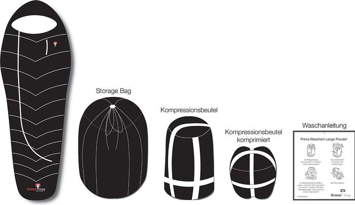 Produktbild Grüezi Bag Biopod DownWool Subzero 175 (200 cm)