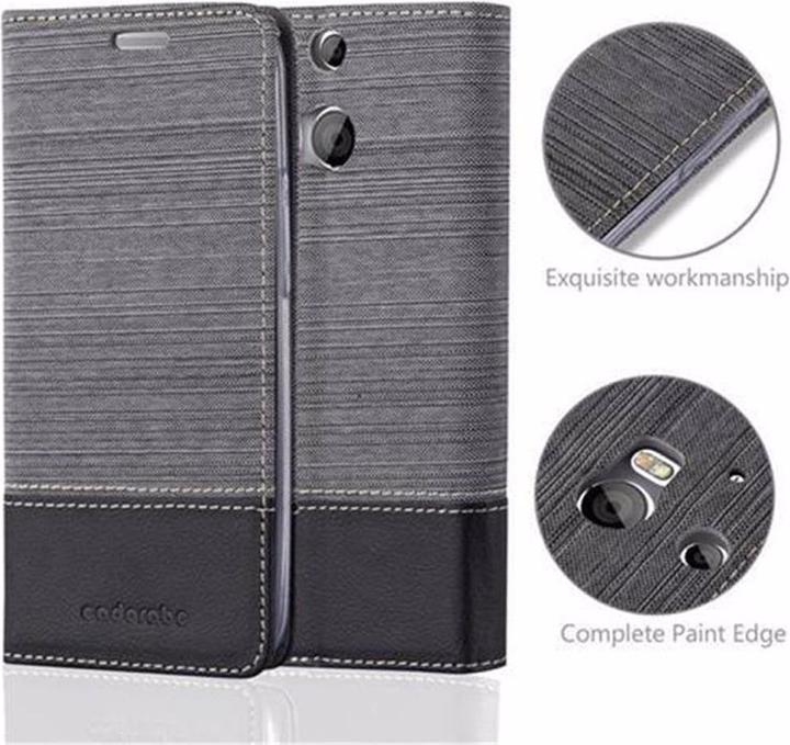 Actual product image Cadorabo Book Jeans Optics Cover (HTC One M8)