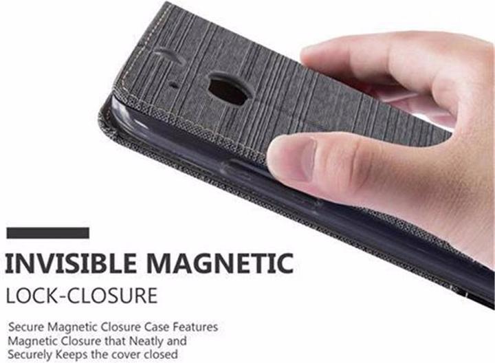 Actual product image Cadorabo Book Jeans Optics Cover (HTC One M8)