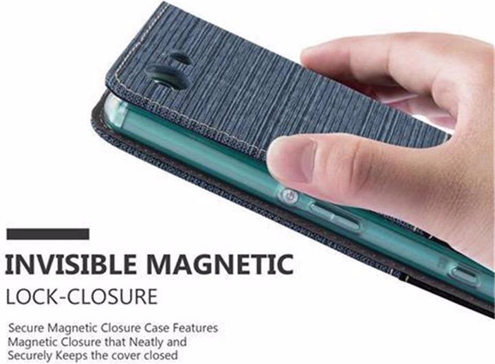 Produktbild Cadorabo Book Jeans Optik Cover (Sony Xperia Z3 Compact)