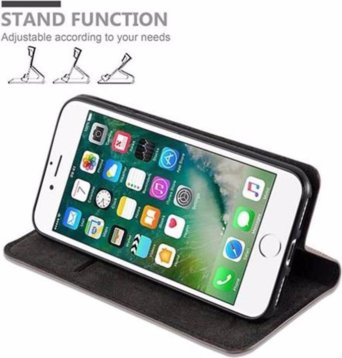 Immagine prodotto Cadorabo Copertina magnetica invisibile del libro (Apple iPhone 7, Apple iPhone SE (seconda generazione))