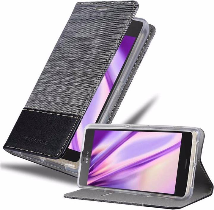 Produktbild Cadorabo Book Jeans Optik Cover (Sony Xperia Z2 Compact)
