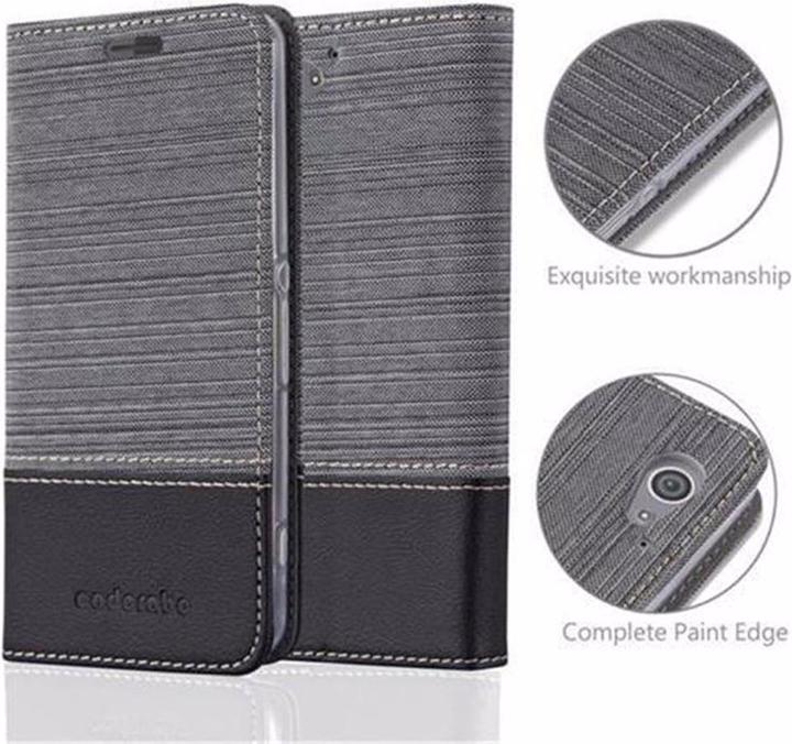 Produktbild Cadorabo Book Jeans Optik Cover (Sony Xperia Z2 Compact)