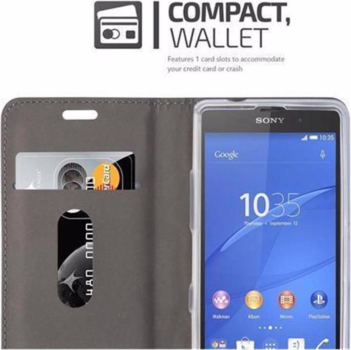 Produktbild Cadorabo Book Jeans Optik Cover (Sony Xperia Z2 Compact)