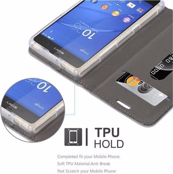 Produktbild Cadorabo Book Jeans Optik Cover (Sony Xperia Z2 Compact)