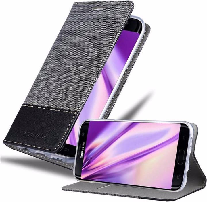 Image du produit Cadorabo Couverture look jeans Book (Samsung Galaxy S7 Edge)