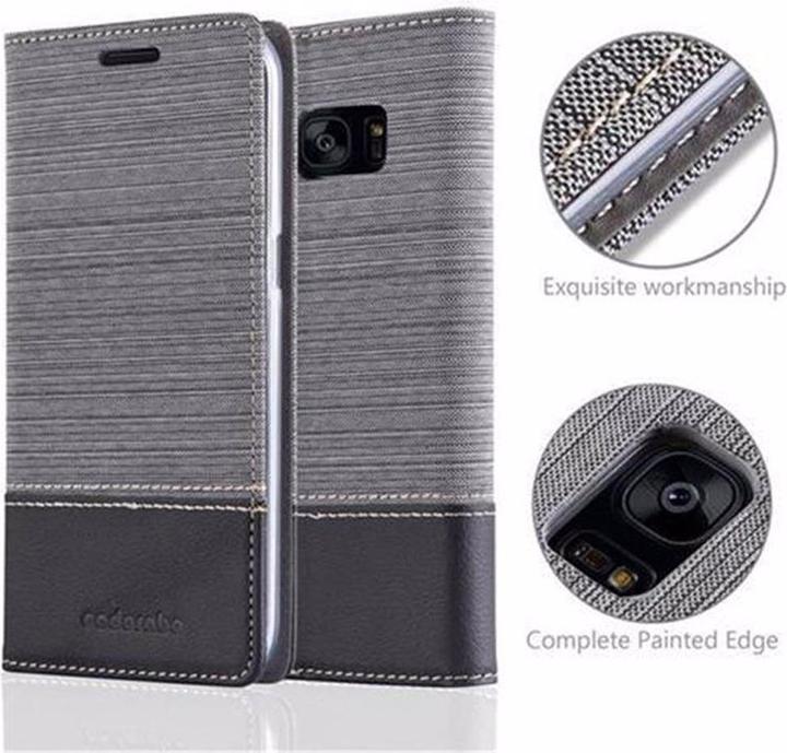 Image du produit Cadorabo Couverture look jeans Book (Samsung Galaxy S7 Edge)