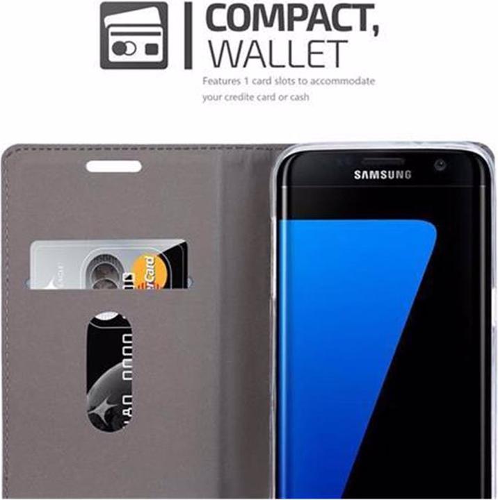 Image du produit Cadorabo Couverture look jeans Book (Samsung Galaxy S7 Edge)
