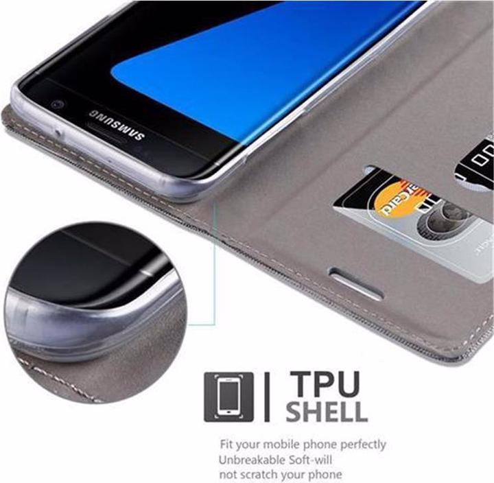 Image du produit Cadorabo Couverture look jeans Book (Samsung Galaxy S7 Edge)