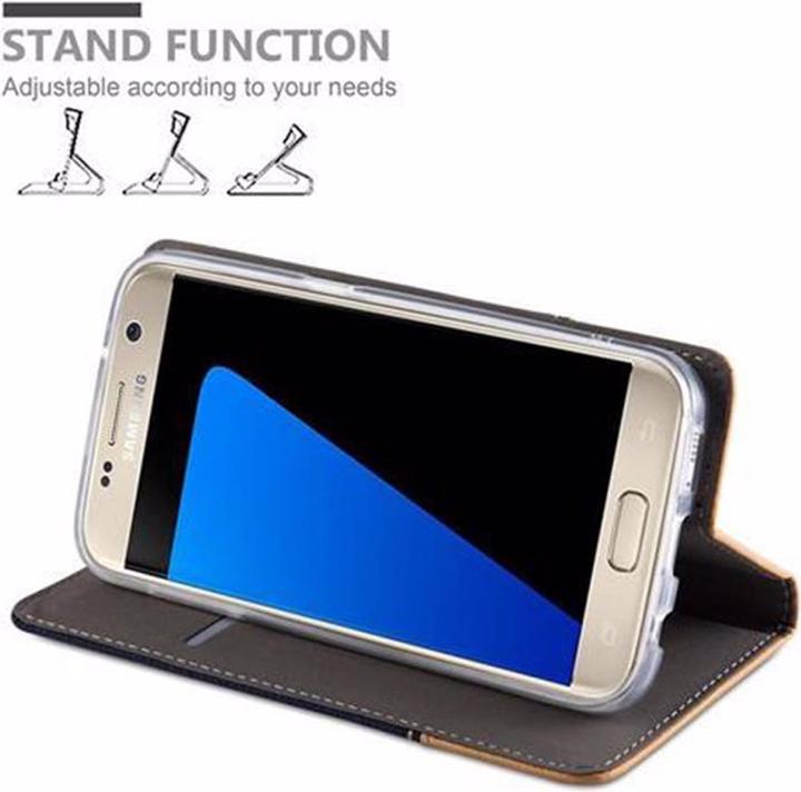 Image du produit Cadorabo Couverture look jeans Book (Samsung Galaxy S7)