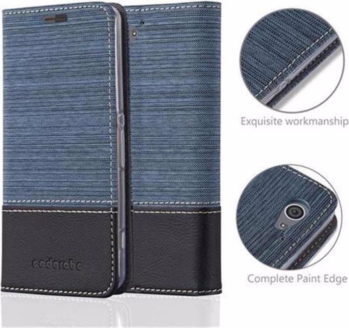 Produktbild Cadorabo Book Jeans Optik Cover (Sony Xperia Z2 Compact)