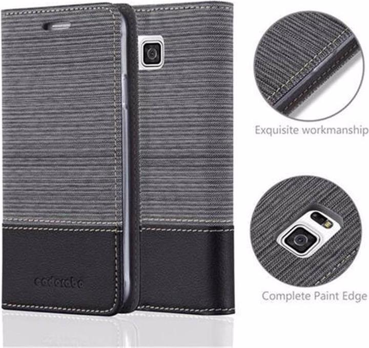 Actual product image Cadorabo Book Jeans Optics Cover (Samsung Galaxy Alpha)