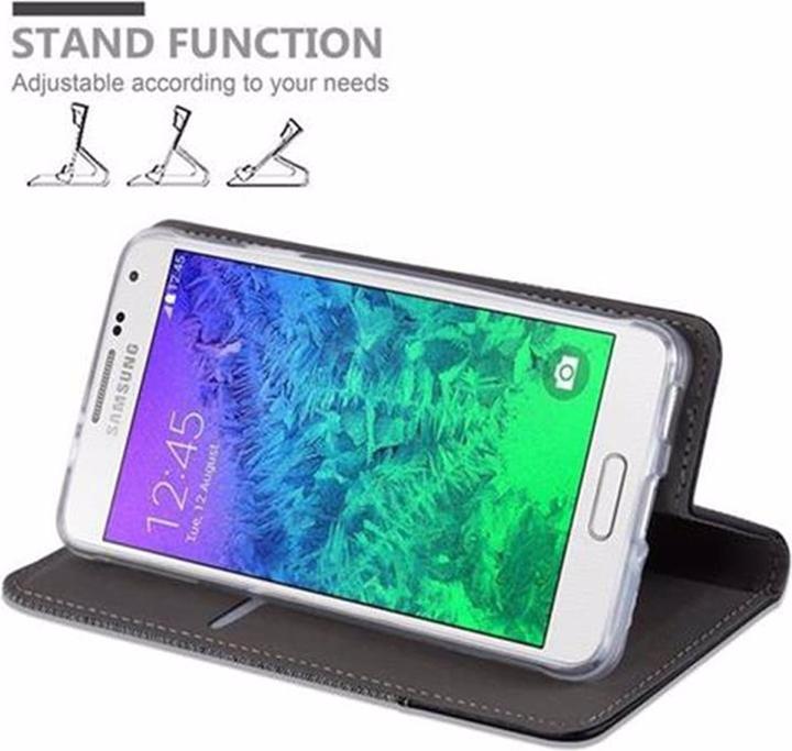 Actual product image Cadorabo Book Jeans Optics Cover (Samsung Galaxy Alpha)