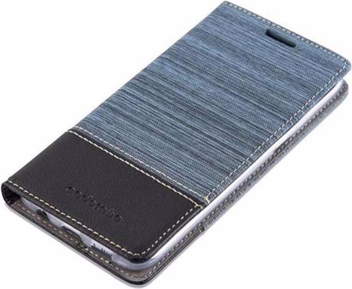 Actual product image Cadorabo Book Jeans Optics Cover (Samsung Galaxy S7 Edge)
