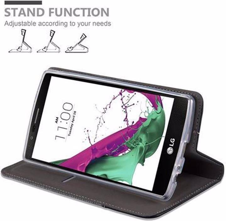 Produktbild Cadorabo Book Jeans Optik Cover (LG G4, Motorola Moto G4 Plus)