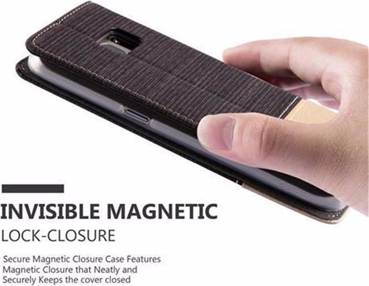 Produktbild Cadorabo Book Jeans Optik Cover (Samsung Galaxy S7)
