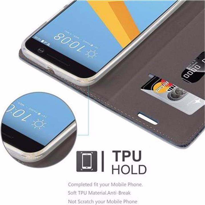 Actual product image Cadorabo Book Jeans Optics Cover (HTC One 10)