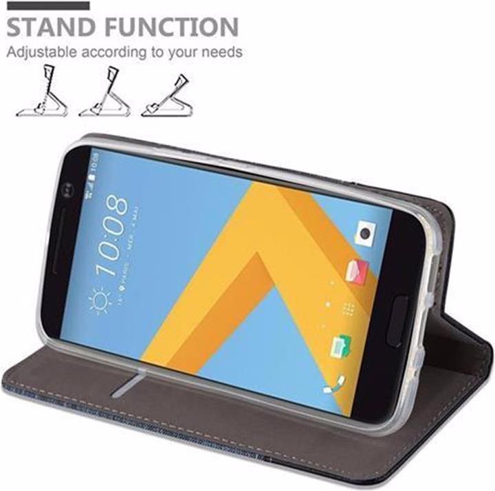 Actual product image Cadorabo Book Jeans Optics Cover (HTC One 10)