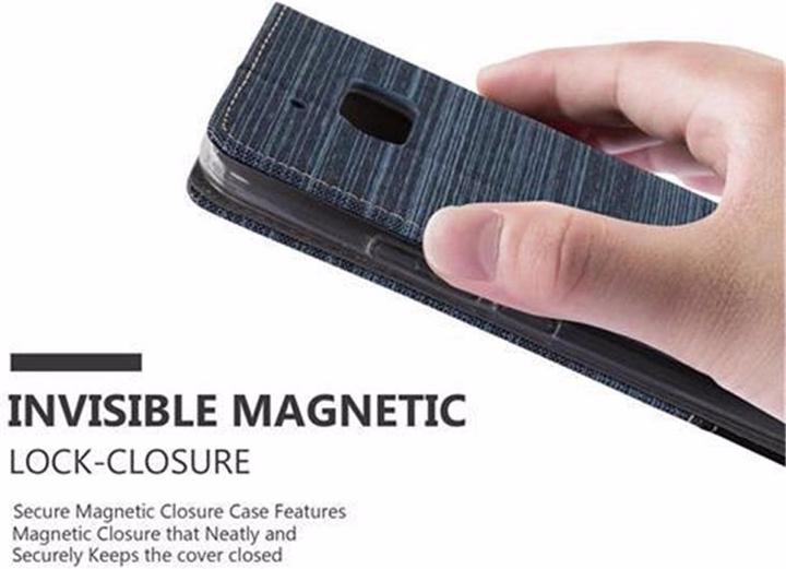 Actual product image Cadorabo Book Jeans Optics Cover (HTC One 10)