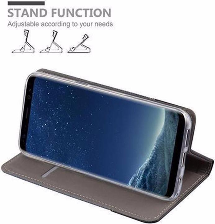 Produktbild Cadorabo Book Jeans Optik Cover (Samsung Galaxy S8+)
