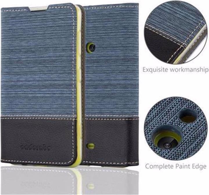 Produktbild Cadorabo Book Jeans Optik Cover (Nokia Lumia 625)