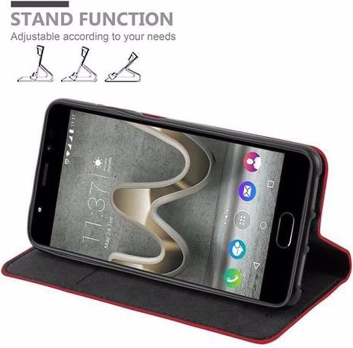Immagine prodotto Cadorabo Copertina magnetica invisibile del libro (Wiko U Feel Prime)