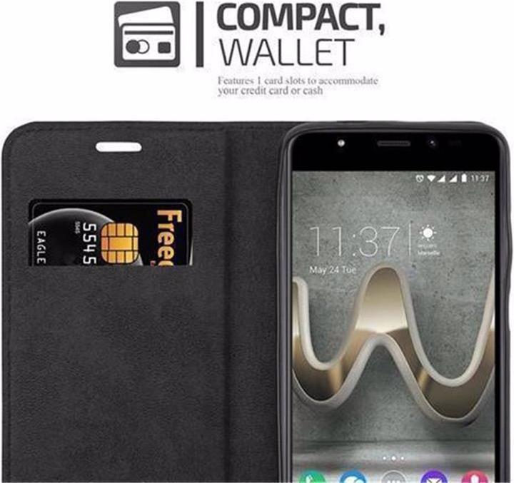 Immagine prodotto Cadorabo Copertina magnetica invisibile del libro (Wiko U Feel Prime)